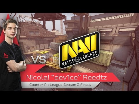 Astralis - dev1ce vs Na'Vi @ Counter Pit League Season 2 Finals