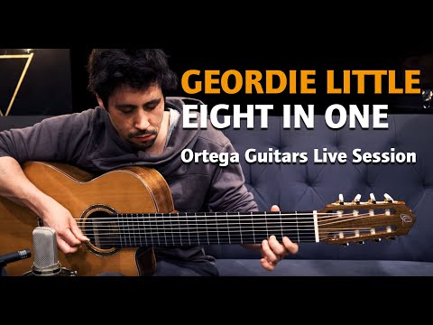 Ortega Guitars RCE159-8 Performer Series 8-Nylon String Acoustic Guitar w/ Gig Bag & Video Link image 4