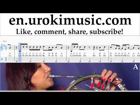 How to Play French Horn Ozuna - Siguelo Bailando Tabs um-i352