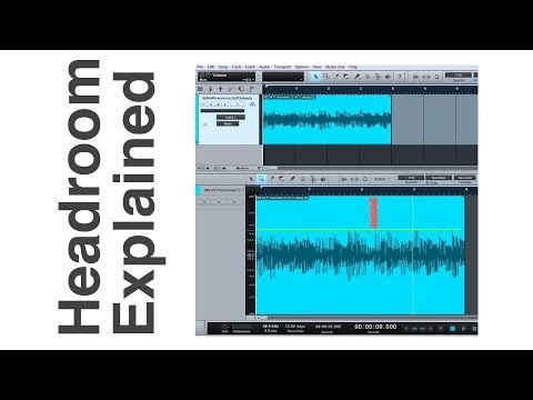 Mixing Tutorial  - What Is Headroom? Recording, Mixing & Mastering