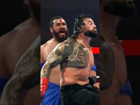 Thumbnail for Indian Beast Sanga Vs Roman Reigns WWE Raw 2023 #shorts #wwe
