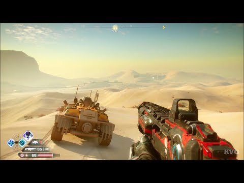 RAGE 2 - Dune Sea - Open World Free Roam Gameplay (PC HD) [1080p60FPS]