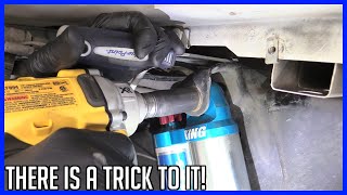 How to Replace Rear Shocks RAM 1500 2010-2020