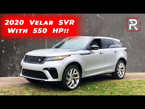 The Range Rover Velar SVAutobiography Dynamic is a Crazy Fast Velar SVR