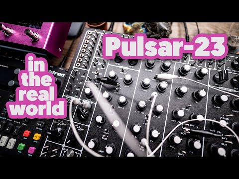 Soma Laboratory Pulsar-23 Organismic Drum Machine 2017 - Present - Black image 5