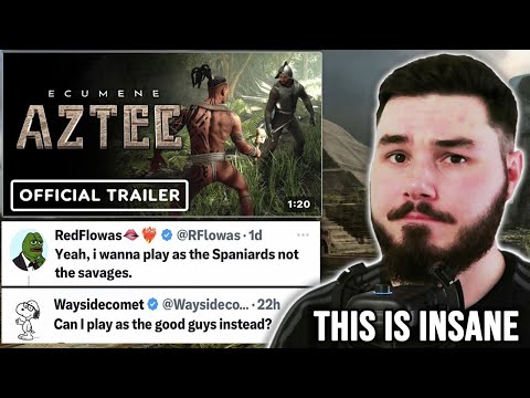 INSANE Conservative BACKLASH to New Aztec Game PROVES they are Far-Right