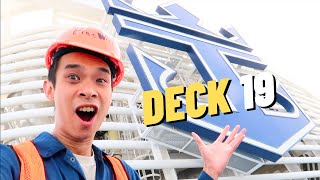 Super *Secret* Area On The Ship (Deck 19) | Symphony Of The Seas