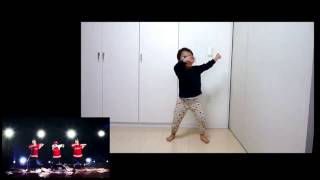ゴウオウch 　ポッキー　シェアハピダンスを踊ってみた　幼稚園　振付　発表会