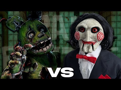 Jigsaw vs Springtrap. RAP BATTLES as EBRF! Halloween Special - FanMade by Zimoneo