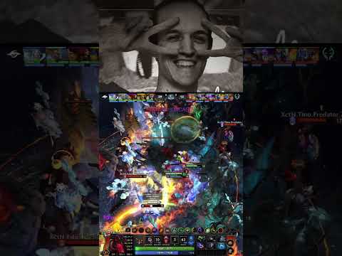 Crystallis triplekills and helps secret win the match #dota2 #dota2highlights