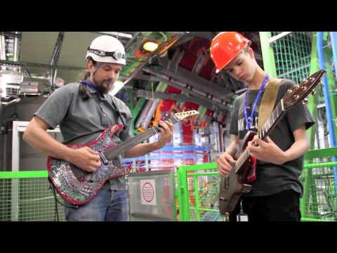 Google Science Fair takes the CMS Guitar underground