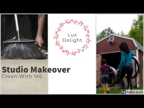 Studio Makeover - Clean With Me | Lux Delight