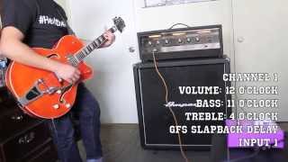 Vintage Montgomery Ward Bass Amp Demo