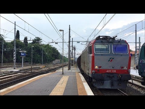 E652.128 Zincata sul MRS 54321 NOVI SAN BOVO - BELLAVISTA, in transito a Pesaro.