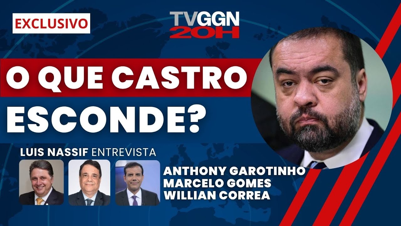 TVGGN 20h- com Luis Nassif e convidados | 06/11/2025
