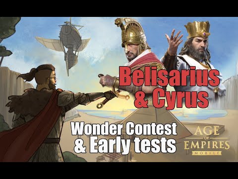 S4 Cyrus DOMINATION & Belisarius Early Tests - Wonder Contest Showcase | AoEM