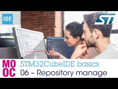 STM32CubeIDE basics - 06 Repository management
