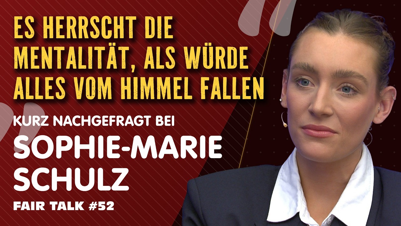 KURZ NACHGEFRAGT bei SOPHIE-MARIE SCHULZ
