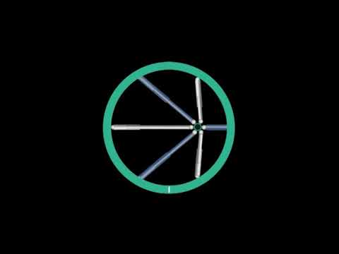 „AktivSpeichenRad“ Film 01 - Darstellung des mechanischen Grundprinzips 2D "flexible Radnabe"