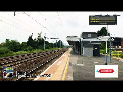 Trains at Burnham 170623 4K