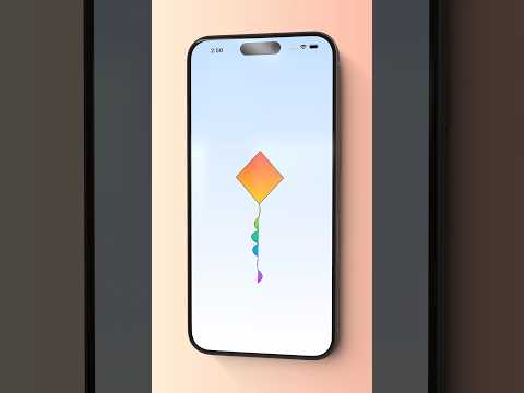 🎨🪁 Build a Stunning Animated Kite with SwiftUI! ✨🌈