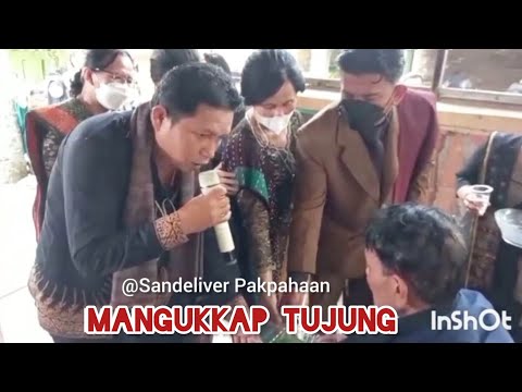 #adatbatak : OPENING ULOS TUJUNG (Part-1) ADAT SARIMATUA PERFORMED IN THE MIDDLE OF THE YARD.