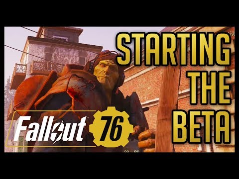 Fallout 76 PC BETA Playthrough - Part 1