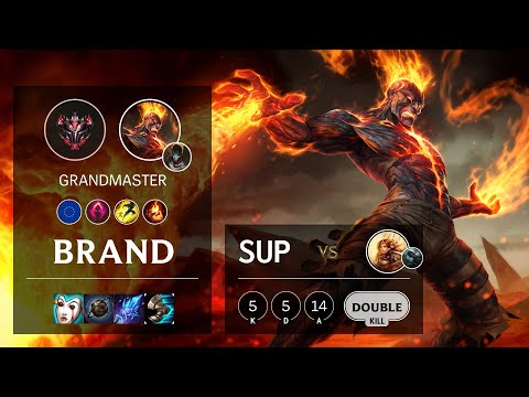 Brand Support vs Leona - EUW Grandmaster Patch 10.18