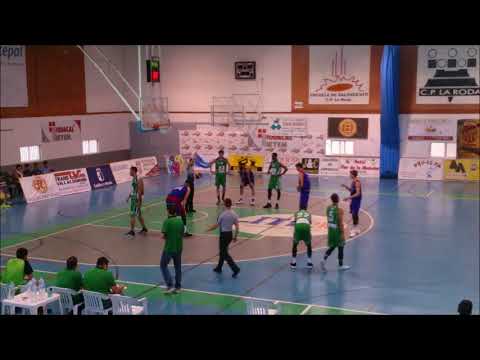 LEB Plata 2017-2018. 1ª jornada. Fundación Globalcaja La Roda-Agustinos Leclerc León (74-77).