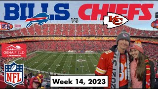 Chiefs vs Bills // ARROWHEAD STADIUM, KANSAS CITY // NFL Week 14, 2023 // Vlog #116