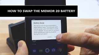 How to Swap the Datalogic Memor 20 Battery How to Swap the Datalogic Memor 20 Battery