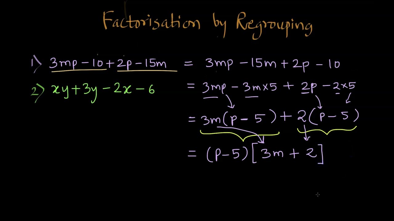 Factorisation by regrouping of non quadratics| Factorisation | NCERT Class 8 | Math | Khan Academy