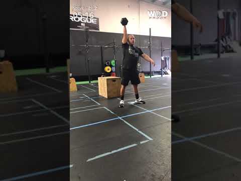 Steven Nicola Crossfit workout 21.2 RX male