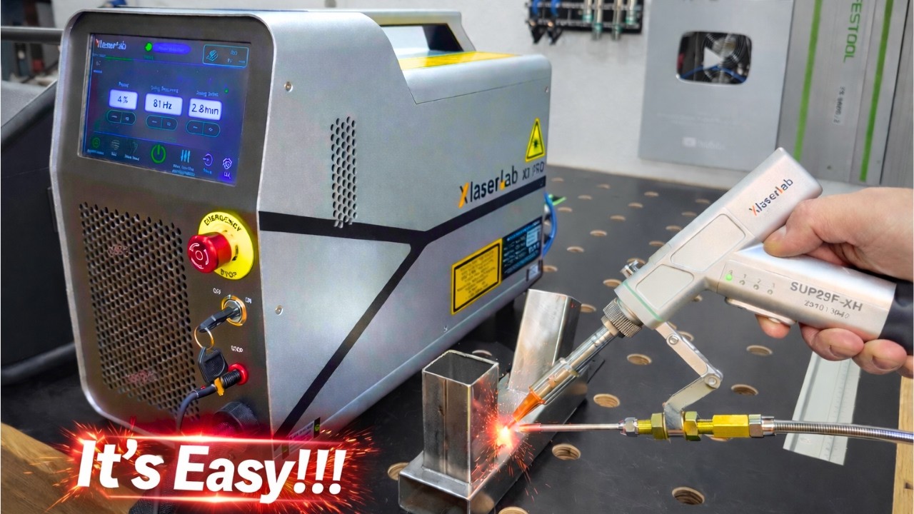 Laser Welding 3-in-1. A True Breakthrough!