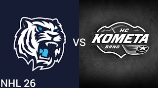 Bílí Tygři Liberec vs HC Kometa Brno (NHL 26 / PS5)