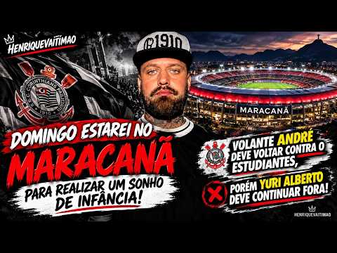 DOMINGO ESTAREI NO MARACANÃ PARA REALIZAR UM SONHO! ANDRÉ DEVE VOLTAR, PORÉM YURI AINDA É DESFALQUE!