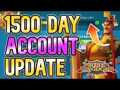 What does 1500 Days Playing Rise of Kingdoms Look Like?