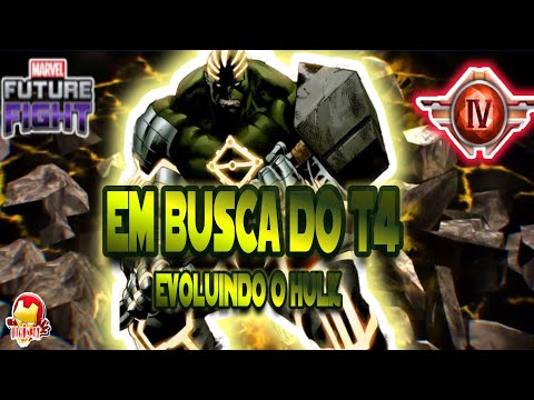 [MFF] AVANÇANDO HULK PARA T4 // SERÁ QUE VALE A PENA GASTAR MATERIAIS T4? // MARVEL FUTURE FIGHT
