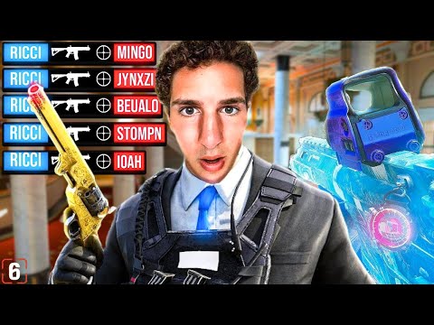 Ricci REACTS to His Best Plays in R6 vs PRO Players