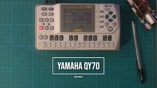Video thumbnail for BEST SEQUENCER???  YAMAHA QY70 MY FIRST JAM AND DEMO by DMT CYMATICS - Dream Music Temple