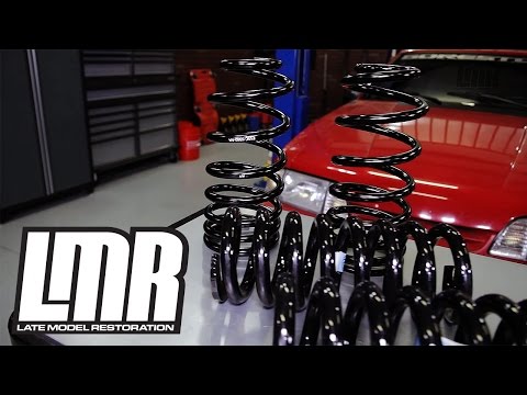 How To Install Fox Body Mustang Lowering Springs (79-93 5.0L)