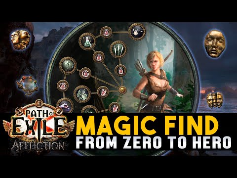 Pathfinder Caustic Arrow - How to Start Magic Find [Part 3] Path Of Exile - Affliction 3.23
