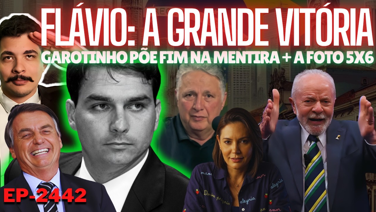 A VITÓRIA de FLÁVIO Contra FAÇÕES e o ABUSO Contra JAIR + GAROTINHO Põe FIM na Mentira + A Foto 5x6