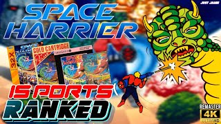 Which Version of Space Harrier Did I Rank No.1 (4K Remaster) #spaceharrier #sega #arcadegames