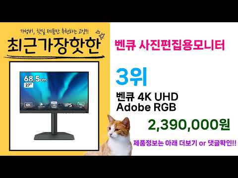 ( 벤큐 사진편집용모니터 ) 이 가격 실화냐? 인기 제품 특가 리뷰 모음