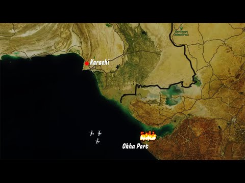 1971 Indo-Pak War - Naval Operations (Animated)