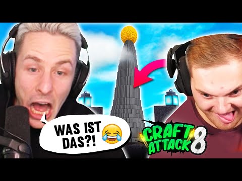 TRYMACS builds this TRASH thing right NEXT to my HOUSE - CraftAttack 8!🤬😡