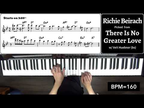 A Lick A Week! 118th Week: Richie Beirach's Lick on "There Is No Greater Love"