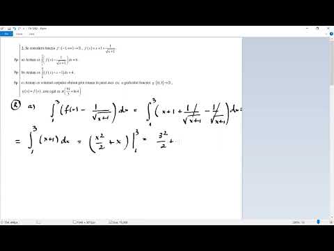 #3 Rezolvare Subiect III -- Tehnologic - Matematica - BAC - Model 2023