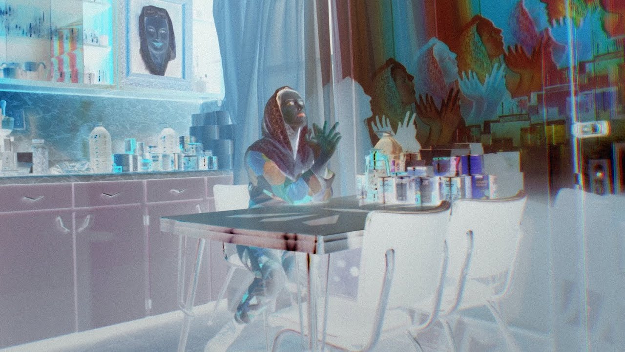 July Talk I Am Water live projection mapping with augmented-reality filter